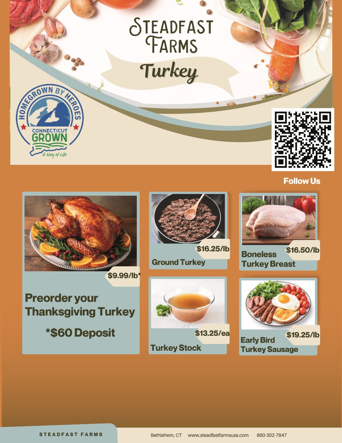 Steadfast Farms farmers market menu and pricing, page 4 of 5