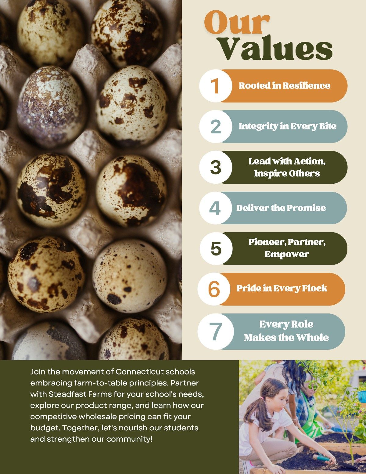 Steadfast Farms Farm2School guide, page 3 of 9