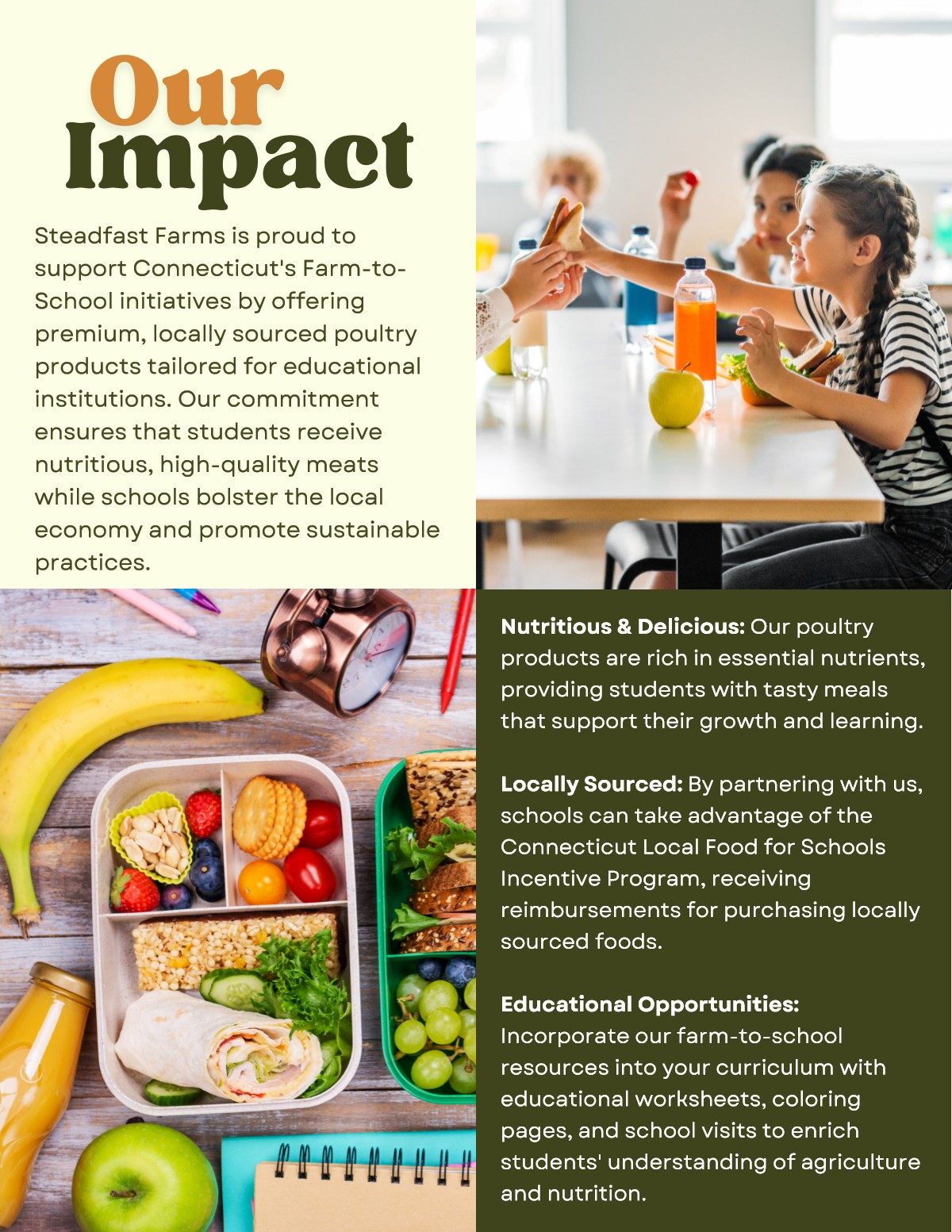 Steadfast Farms Farm2School guide, page 4 of 9