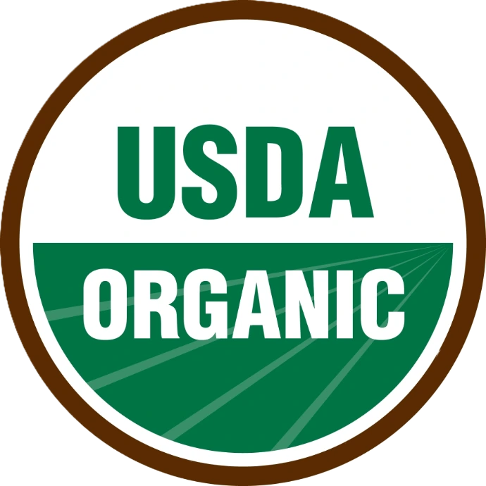 certified USDA organic logo