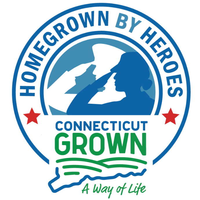 home grown by heroes and CT grown dual logo