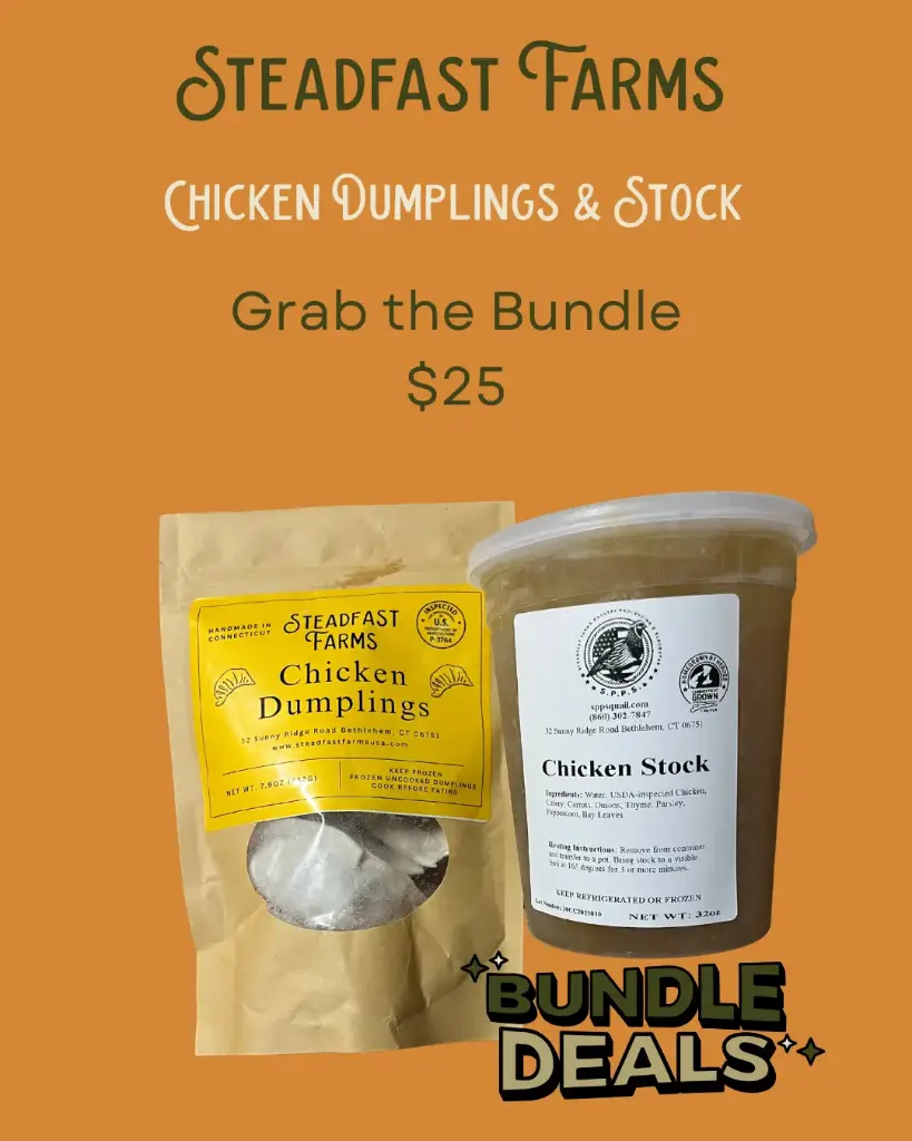 Chicken Dumplings and Stock